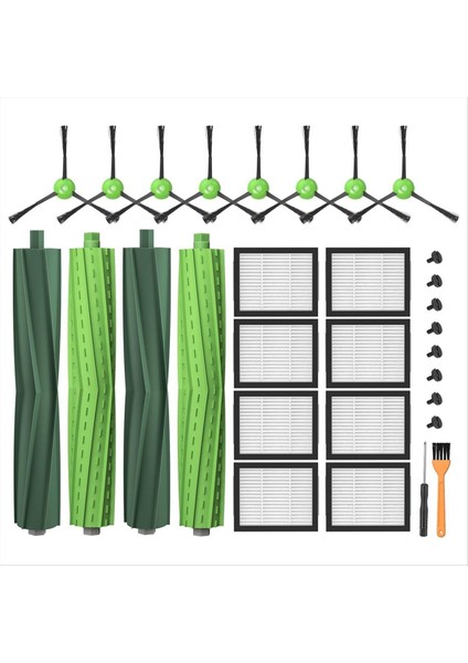 Irobot Roomba Için E5 I3 I7 J7 I4 I7+ I3+ I4+ I6 I6+ I8 I8+ J7+/plus E6 E7 E &amp I &amp J Serisi Vakum Süpürge Aksesuarları (Yurt Dışından)