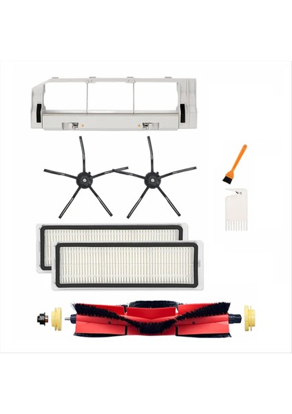 Xiaomi 1s Için Roborock S5 S5 S5 Max S6 S6 Maxv S6 Saf E4 E5 Vakum Süpürge Ana Yan Fırça Kapağı Hepa Filtre Aksesuarları (Yurt Dışından)