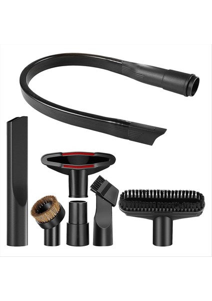 Vakum Süpürge Nozul Seti 32-35MM Crevice Nozul Mobilya Fırçası ile Evrensel Vakum Süpürge Ek Fırçası (Yurt Dışından)