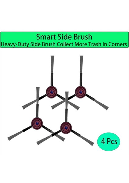 Yeedi M12 Pro+ Aksesuarlar Robot Robot Vakum Süpürücü Ana Yan Fırça Hepa Filtre Mop Bezi (Yurt Dışından) indirimleri