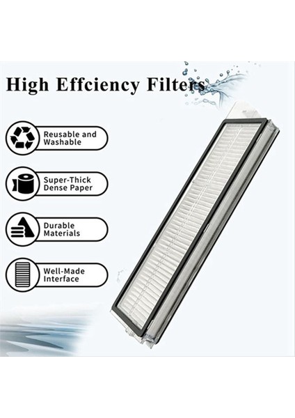 Roborock S8 Maxv Ultra G20S Robot Ana Yan Fırça Hepa Filtre Mop Vakumları Temizleyici Yedek Parça Aksesuarları (Yurt Dışından) indirimleri