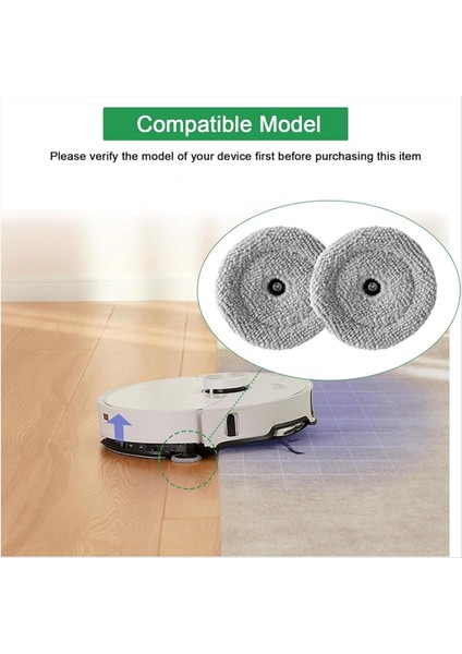 Roborock Için Paspas Pedleri S8 Max/s8 Maxv Ultra Robot Elektrikli Süpürge Aksesuarları Değiştirmeler Parçalar Paçavra Küçük Paspas Bezleri (Yurt Dışından) fırsatları