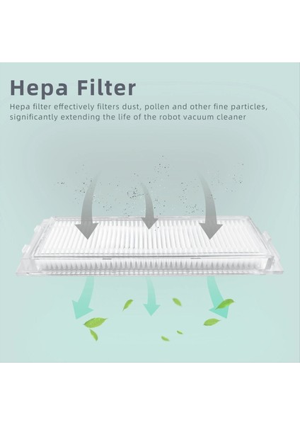 Xiaomi M30 Pro Vakum Ana Yan Fırçası Hepa Filtre Mop Pad Toz Torbası Yedek Parçalar Aksesuarları (Yurt Dışından) fırsatları