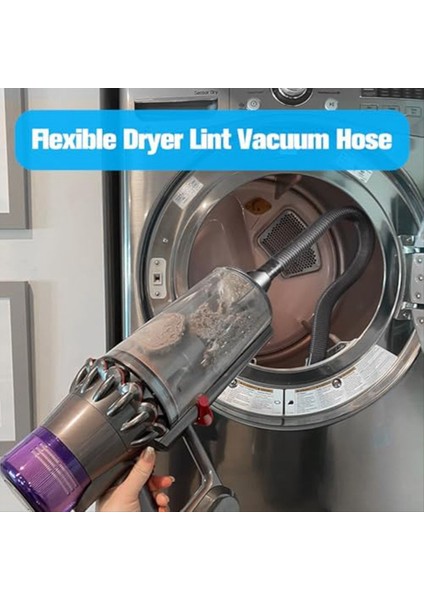 Dyson V11 V10 V10 V15 V12 V8 V7 V6 Vakum Süpürge Kurutma Hatlarını Çıkarmak Için Mükemmel Esnek Crevice Aracı (Yurt Dışından) modelleri