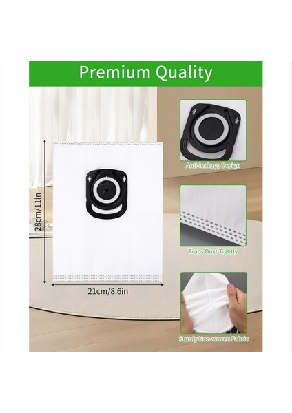 Rowenta Için ZR200520 ZR200540 ZR200720 Vakum Süpürge Toz Torbaları Yedek Parçalar Aksesuarları (Yurt Dışından) fırsatları