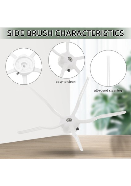 Roborock S5 Max S6 Maxv S4 Max E2 E3 E4 E5 Xiaomi 1s SDJQR01RR Silindir Yan Fırça Filtre Mop Vakumları Parçaları (Yurt Dışından) indirimleri