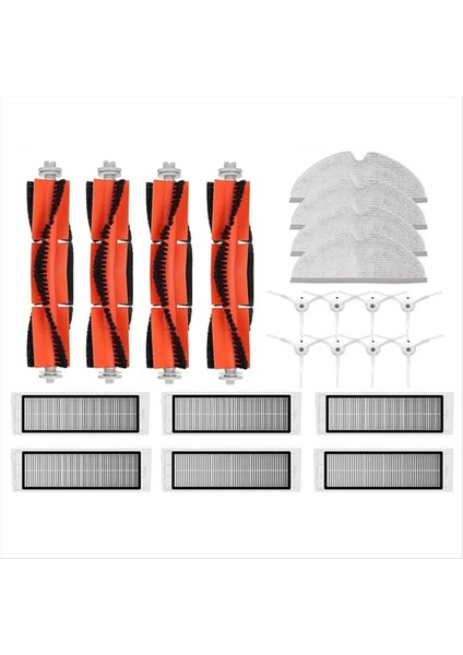 Xiaomi 1 1s Için Roborock S5 S6 Max S6 Saf Vakum Süpürge Parçaları Ana Fırça Yan Fırça Yıkanabilir Mop Bezi Hepa Filtre (Yurt Dışından)