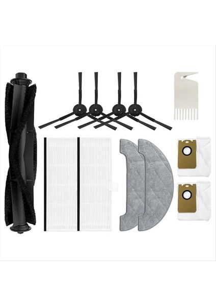Hepa Filtre Toz Torbası Mop Rag Bez Aksesuarları Imou L11 L11PRO Robot Vakum Süpürge Yedek Parçaları (Yurt Dışından)