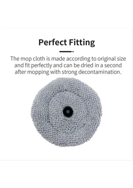 10 Adet Roborock S8 Maxv Ultra G20S Robot Vakum Süpürge Değiştirilebilir Parçalar Yıkanabilir Temizlik Rag (Yurt Dışından) modelleri