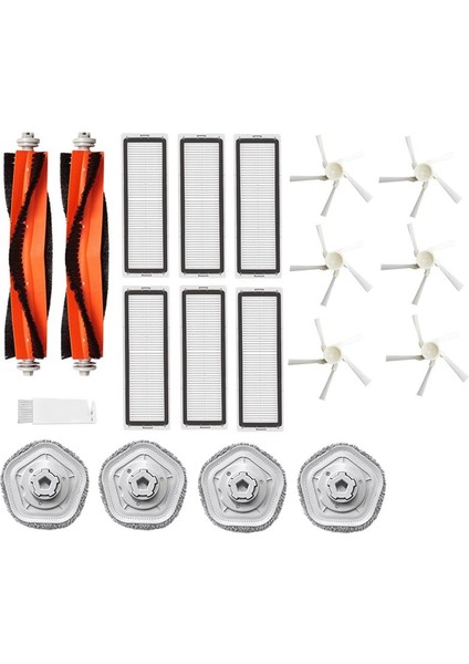 Dreame Bot Için W10 W10 W10 Pro Ana Yan Fırça Mops Hepa Filtre Vakum Süpürge Aksesuarları Yedek Yedek Parçalar (Yurt Dışından)