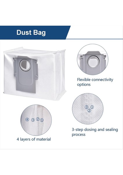 Roborock Q8 Için Max Q8 Max+ Q5 Pro Q5 Pro+ Yedek Parçalar Aksesuarlar Ana Yan Fırça Hepa Filtre Mop Toz Çantası (Yurt Dışından) fiyatları