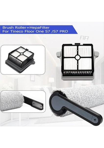 Tineco Zemin Için Fırça Rulosu Bir S7/kat One S6 Pro Yedek Filtre Parçaları Aksesuarları (Yurt Dışından) modelleri