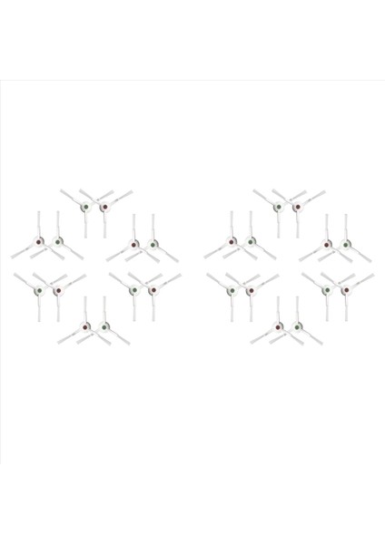 Ecovacs Debot / T20 Pro / X1 Omni / T10 Omni / Robotik Vakum Süpürge Yan Fırça Aksesuar Yedek Parça (Yurt Dışından)