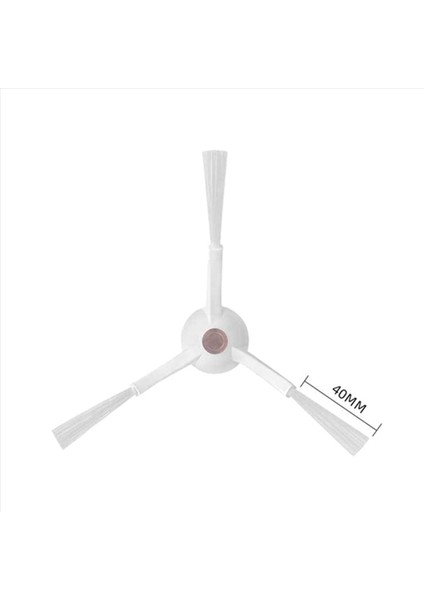 Ecovacs Debot / T20 Pro / X1 Omni / T10 Omni / Robotik Vakum Süpürge Yan Fırça Aksesuar Yedek Parça (Yurt Dışından) fırsatları