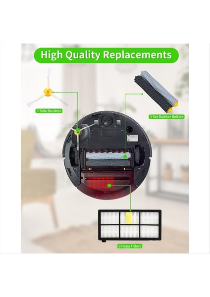 Irobot Roomba Için 860 865 870 880 896 960 966 971 976 980 981 Robot Vakum Süpürge Ana Yan Fırça Hepa Filtre Parçaları (Yurt Dışından) modelleri