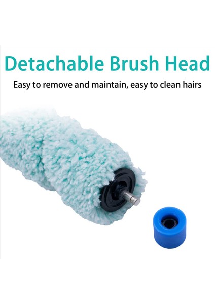 4pcs Ilife Shinebot W400 W450 W455 Zemin Yıkama Robot Fırçası Yedek Parçalar Değiştirme (Yurt Dışından) modelleri