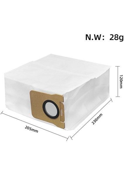 Dreame X20 PRO/X20 PRO/X20 Pro Robot Vakum Süpürge Parçaları Ana Yan Fırça Filtresi Mop Bez Toz Çanta (Yurt Dışından) fiyatları