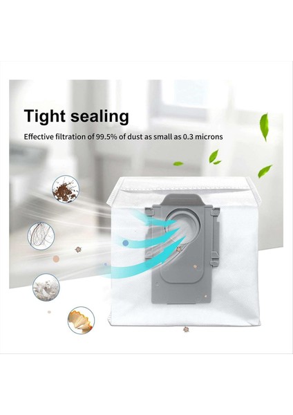 Roborock S8 Pro Ultra Robot Vakum Ikili Ana Fırça Yan Fırçası Hepa Filtre Mop Kumaşları Için Uyumlu Aksesuar Kiti (Yurt Dışından) modelleri