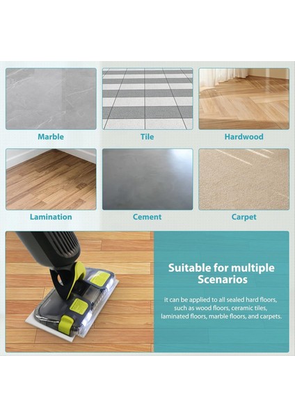 28 Paket Tek Kullanımlık Yedek Mop Pad Dolgunlukları Köpekbalığı Vacmop VM252 VM251 VM250 VM200 VM190 (Yurt Dışından) indirimleri