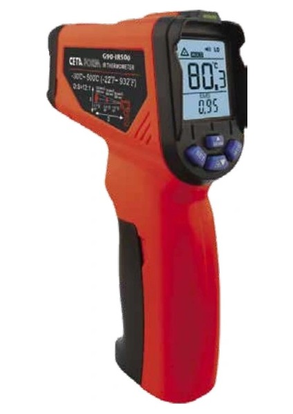 G90-IR500 Infrared Thermometere (-50 °c /550 °c)