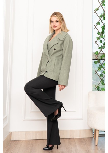 Oversize Trend Geniş Kısa Kaban Palto 2591 fiyatları