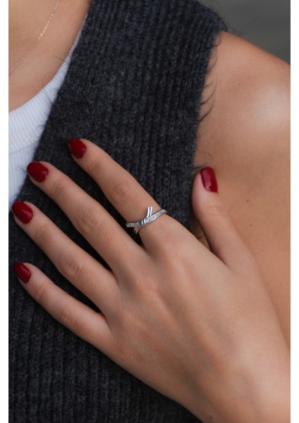 Zirkon Taşlı Çelik Yüzük modelleri