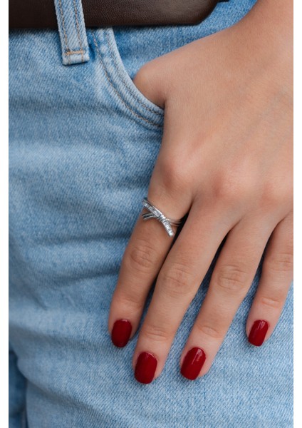 Zirkon Taşlı Çelik Yüzük fırsatları