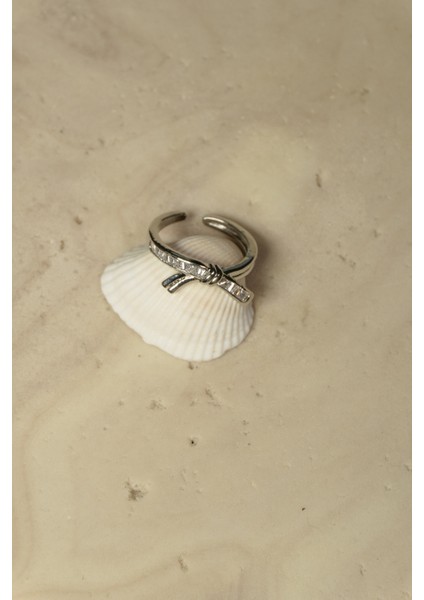 Zirkon Taşlı Çelik Yüzük indirimleri