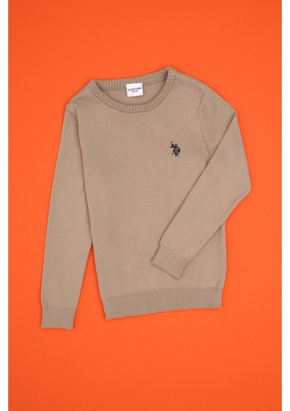 Erkek Çocuk Açık Haki Kazak /triko 50315586-VR183