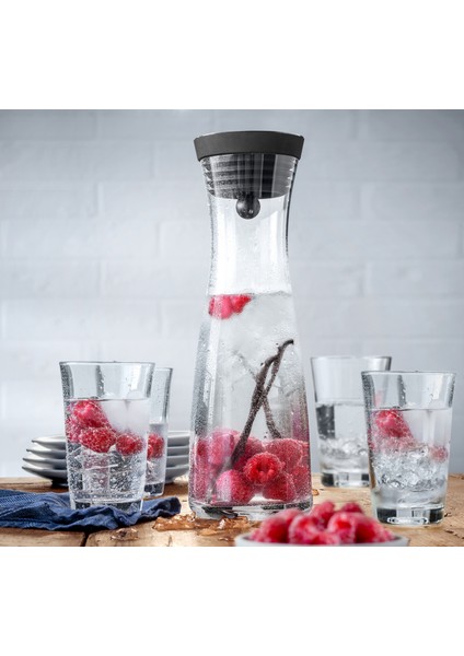 1 Lt Gümüş Karaf ve Bardak Seti