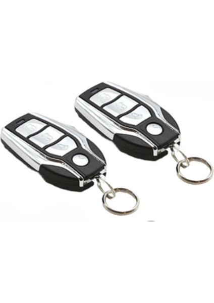 B2 Alarm Follow Me Kumandalı 12V Krom Araç Alarm Sistemi fırsatları
