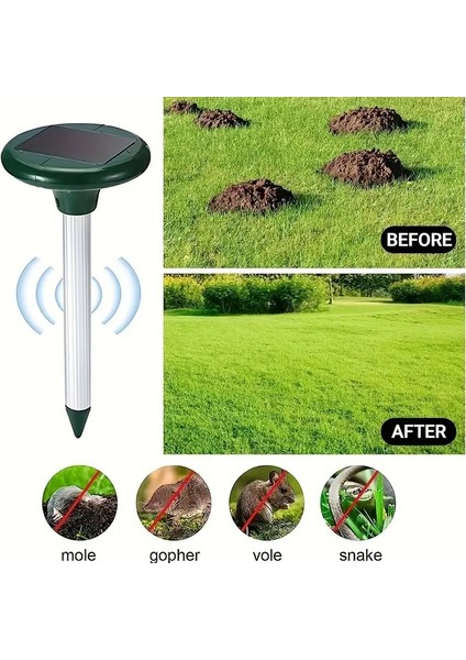 Ma 800 Güneş Enerjili Fare Köstebek Akrep Sincap Yılan Kovucu 800 M² modelleri