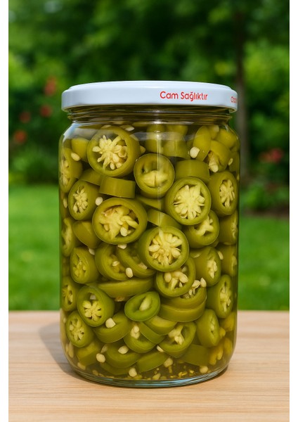 1 kg Jalapeno Acı Biber Turşusu