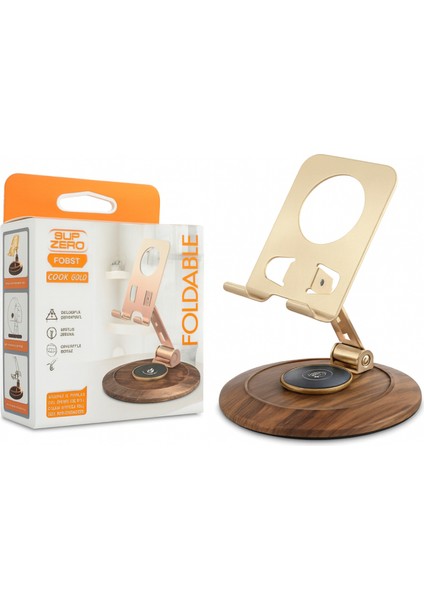 📱 Subzero FD55 Metal Masa Telefon Tutacağı | 360° Döner, Ayarlanabilir, Kaymaz Tabanlı Stand fiyatları