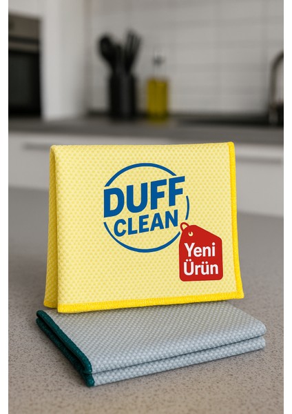 2 Adet Yeni Nesil Mikrofiber 40X40CM Cam Temizlik Bezi