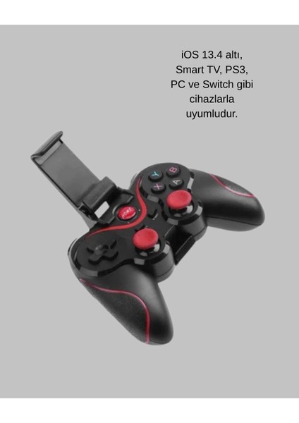 Techmrt Telefon, Tablet ve Pc Için Çok Fonksiyonlu Bluetooth Gamepad fiyatları