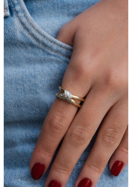 Zirkon Taşlı Çelik Yüzük fiyatları