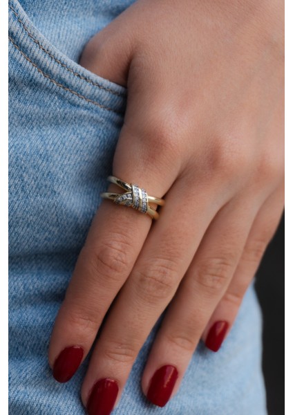 Zirkon Taşlı Çelik Yüzük modelleri