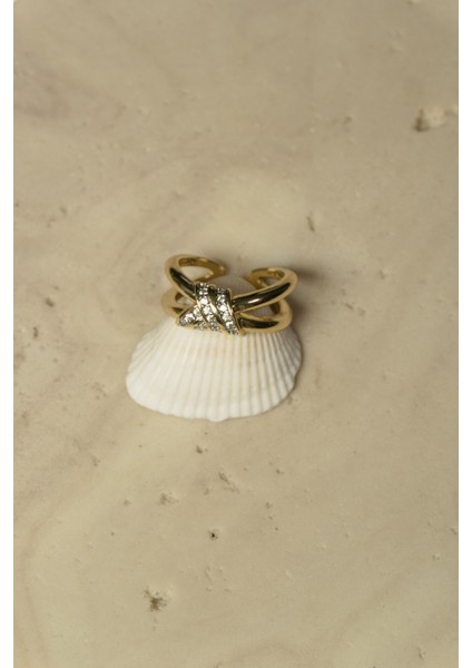 Zirkon Taşlı Çelik Yüzük indirimleri