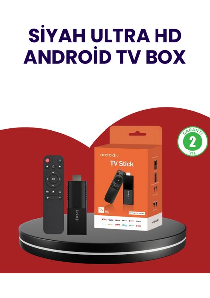 Techmrt Wifi ve Bluetooth Destekli Android Tv Dönüştürücü Stick