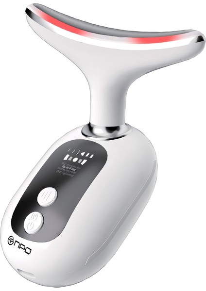 NPB02 Yüz Boyun Gıdık Sarkma Kırışıklık Giderici Sıkılaştırıcı Ems LED Masajlı Güzellik Cihazı