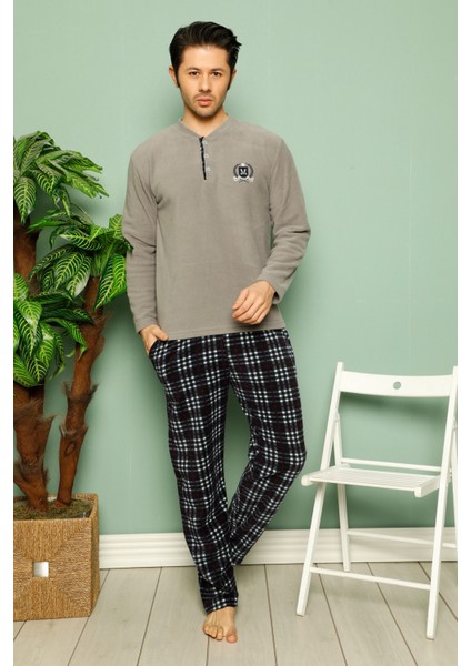 3 Renk Kışlık Erkek Polar Pijama Takımı fiyatları