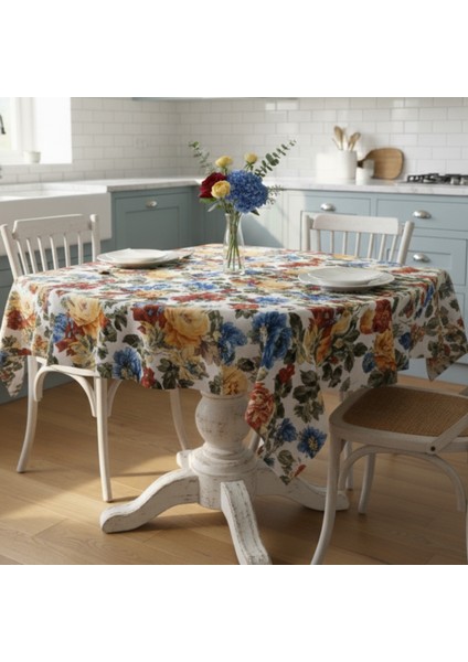 Yüksek Kaliteli Baskılı Yıkanabilir Mutfak Bahçe Piknik Masa Örtüsü
