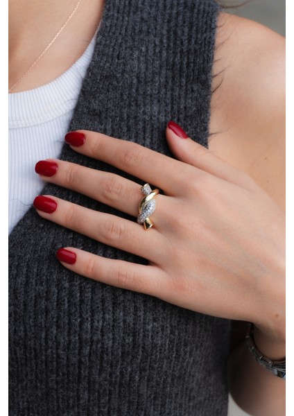 Zirkon Taşlı Çelik Yüzük fiyatları