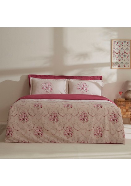 Mayron Krep Çift Kişilik Nevresim Takımı Multicolour