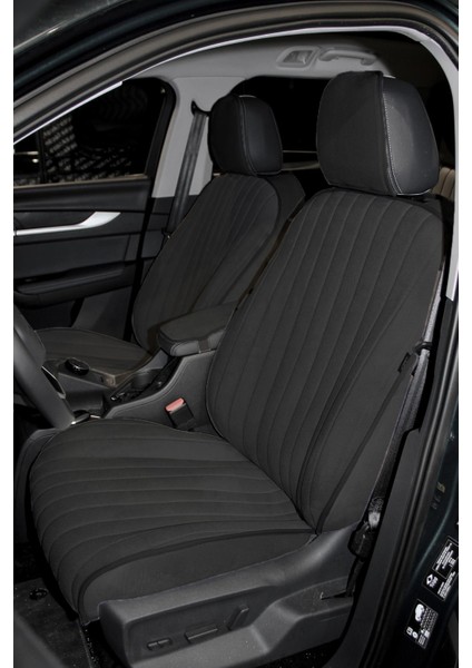Togg T10F Oto Koltuk Koruyucu Kılıf 2025-SONRASI Karina Serisi Siyah