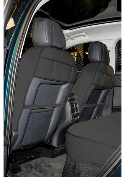Togg T10F Oto Koltuk Koruyucu Kılıf 2025-SONRASI Karina Serisi Siyah modelleri