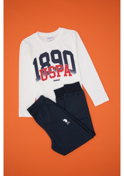 Erkek Çocuk Beyaz Pijama Takım 50318565-VR013