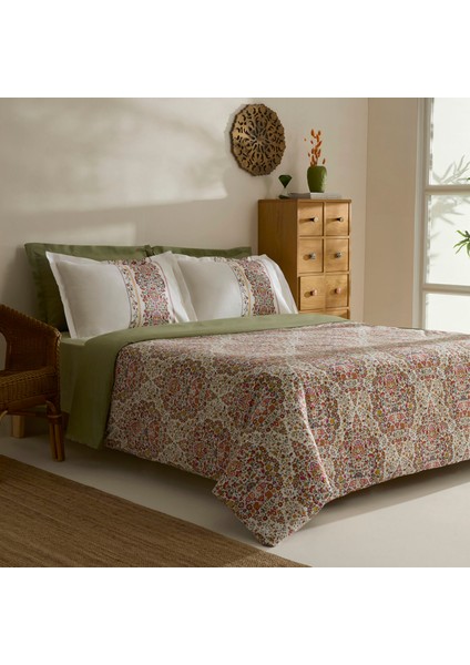 Nıcole Krep Çift Kişilik Nevresım Takımı Multıcolour indirimleri