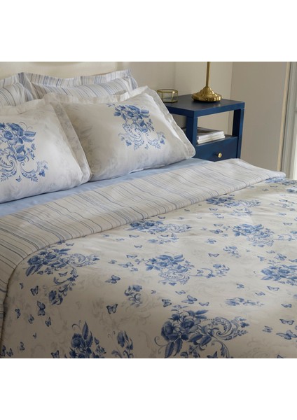 Roxy Krep Çift Kişilik Nevresim Takımı Multıcolour fırsatları